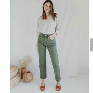 Esby Hayley Jean Washed Olive 27